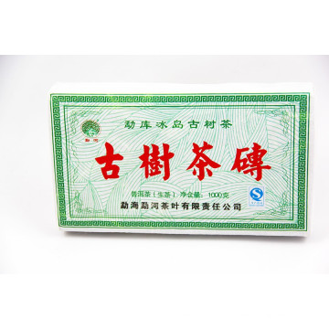 Folha de chá natural boa qualidade chinês yunnan puer chá